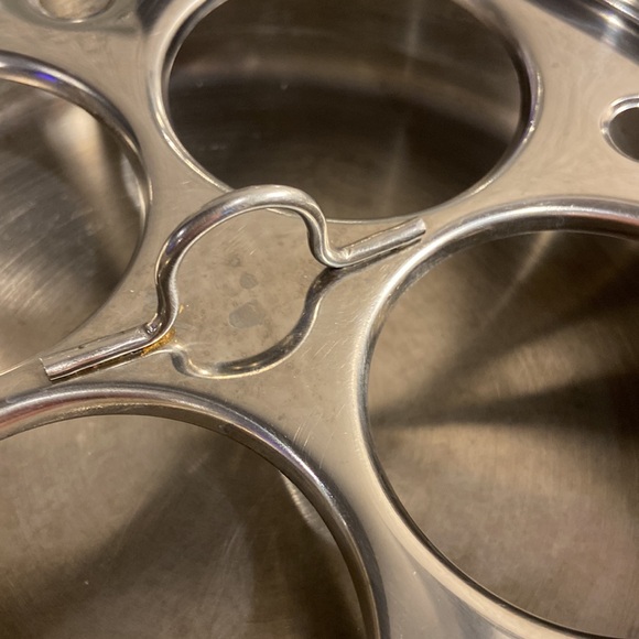 Williams Sonoma Demeyere Egg Poaching Pot w/ Lid - Picture 8 of 9